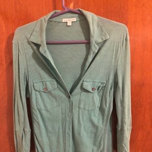 James Perse... Soft, cotton, casual, button down